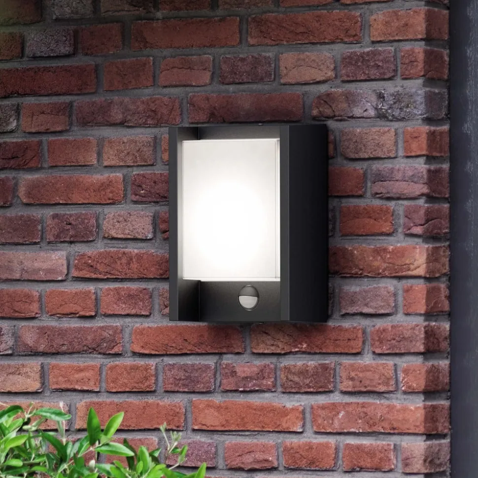 Philips LED-væglampe Arbour UE, sensor, 2.700 K