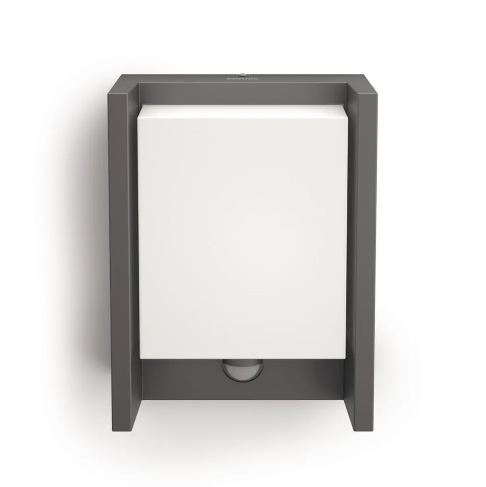 Philips LED-væglampe Arbour UE, sensor, 2.700 K