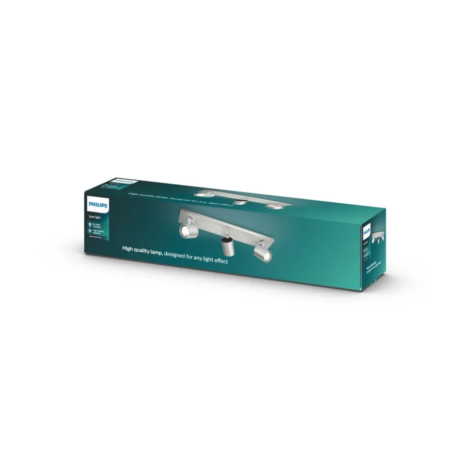 Philips myLiving Runner loftspot GU10, 3 lk, alu