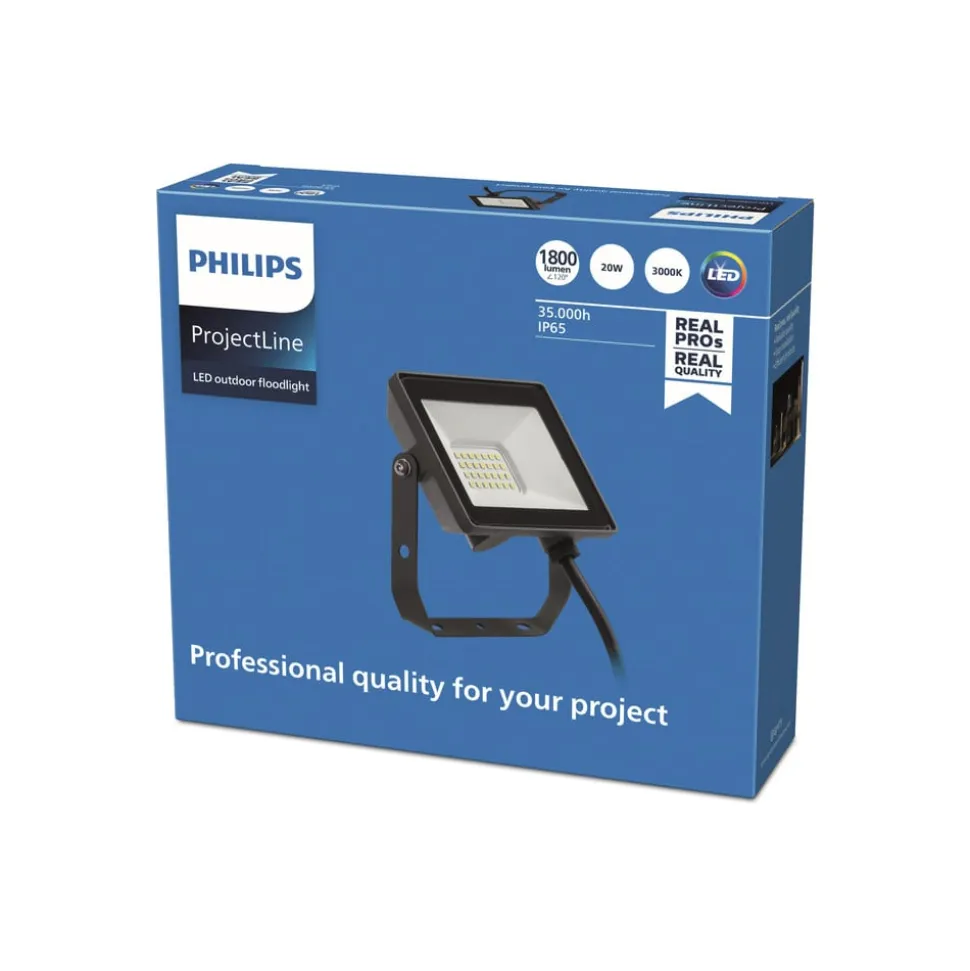 Philips ProjectLine udendørs LED-spot 3.000K 20W