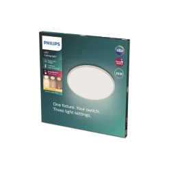 Philips SuperSlim LED IP44 Ø 24,5 cm 4.000 K hvid