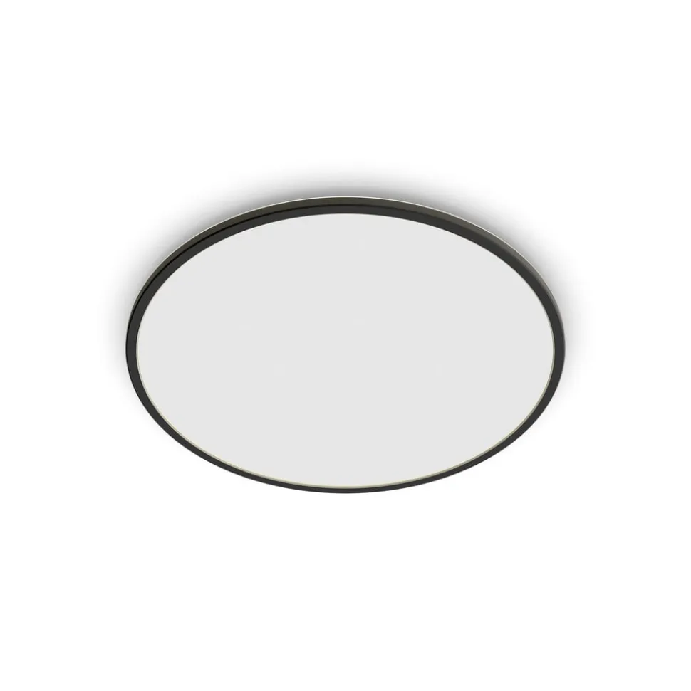 Philips SuperSlim LED IP54 Ø 25 cm 2.700 K sort