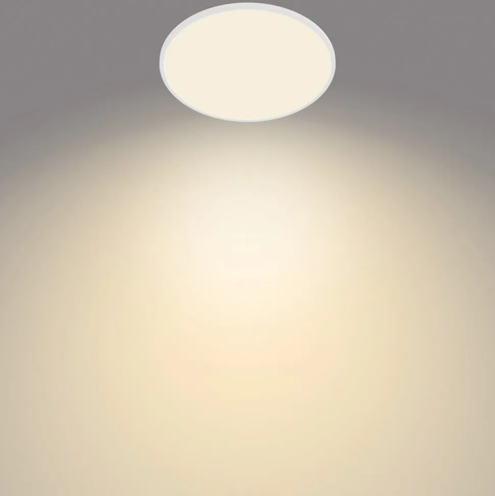 Philips SuperSlim loftlampe 2.700K Ø54cm hvid