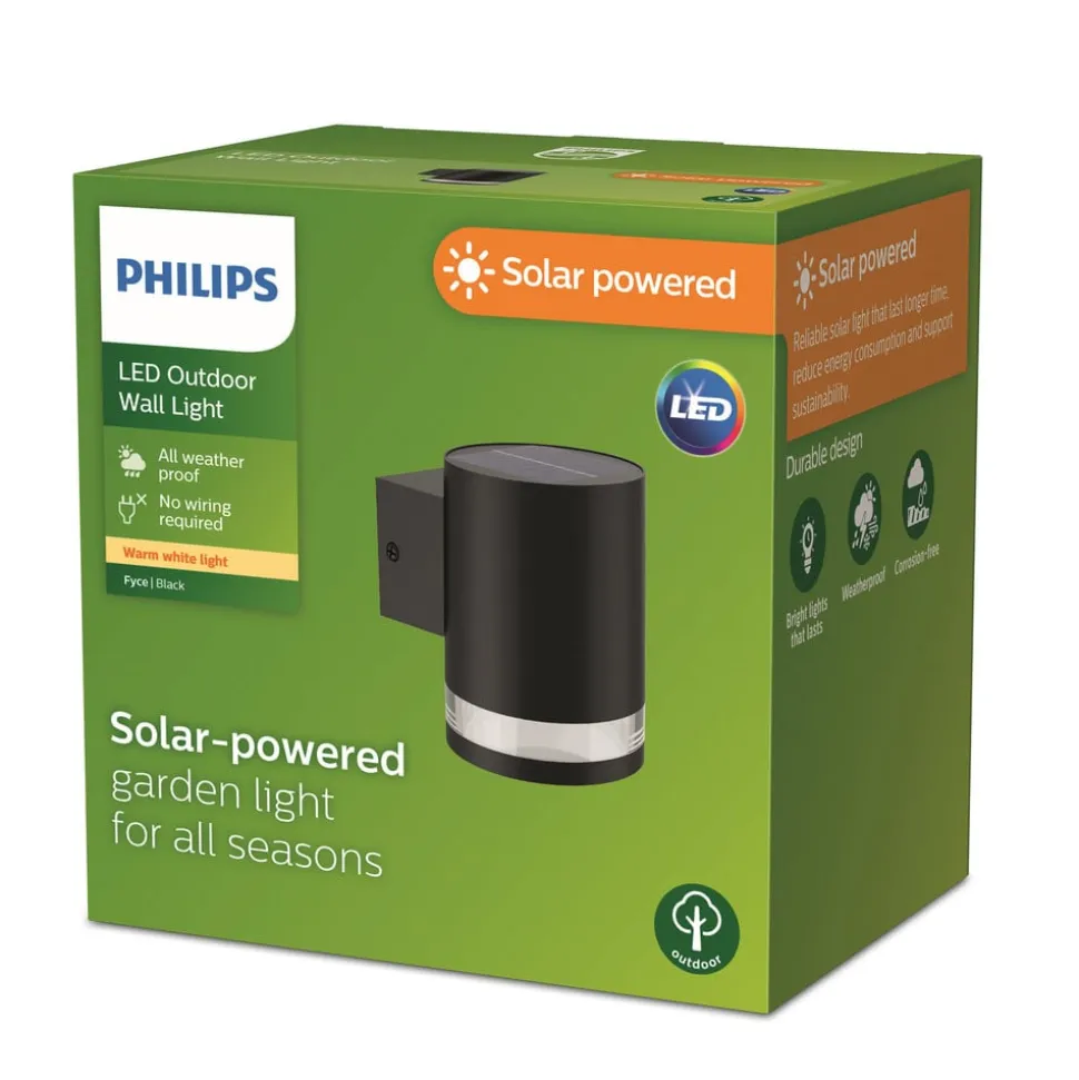 Philips udendørs LED-væglampe Fyce