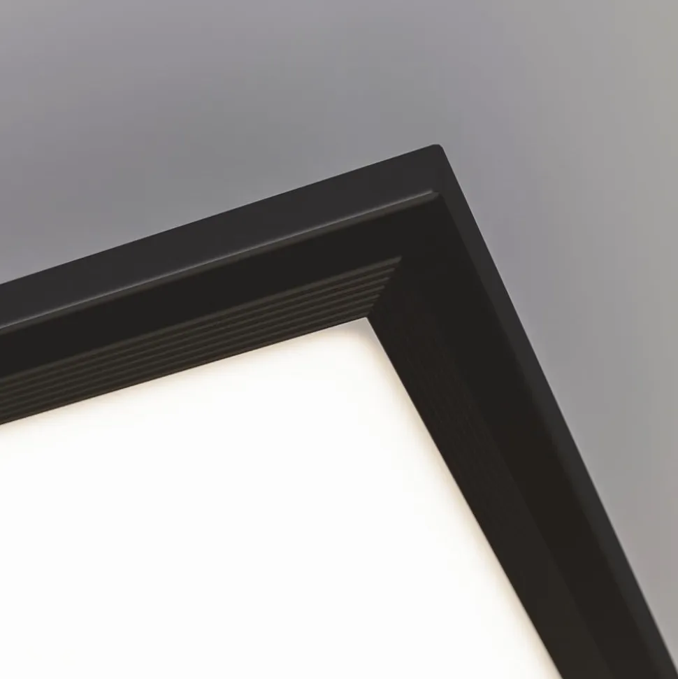 Piatto LED-panel CCT fjernbetjening 100x25 sort