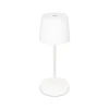 Piha LED-bordlampe med genopladeligt batteri, hvid