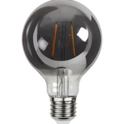 Plain Smoke E27 G80 LED-pære 1,8 W, 2.100 K 80 lm