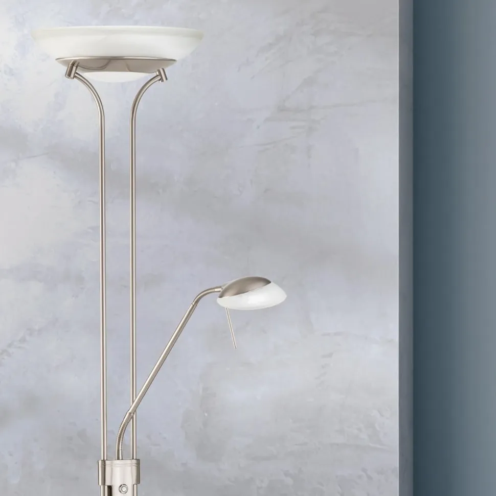 Pool LED-gulvlampe med læsearm, CCT-funktion