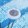 Pool Light LED-pool-lys solcelle flerfarvet, hvid