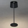 Positano LED-bordlampe til udendørs brug, sort