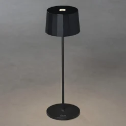 Positano LED-bordlampe til udendørs brug, sort