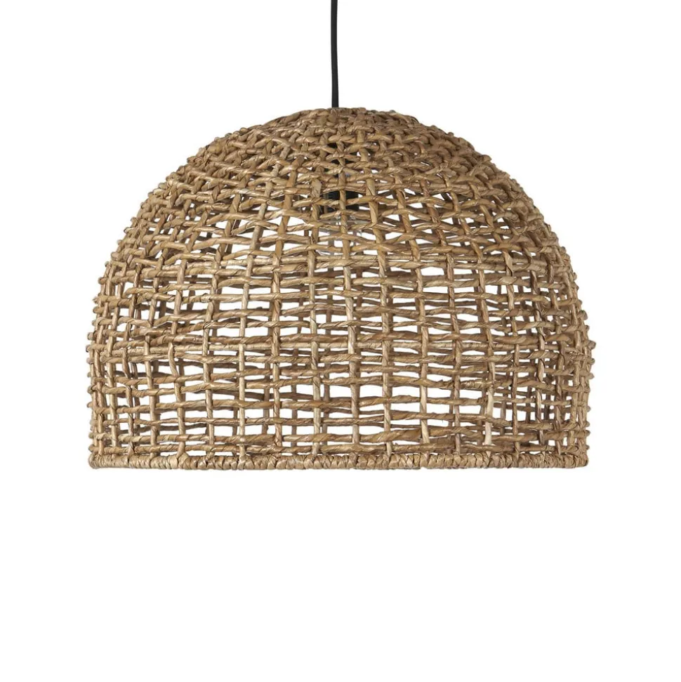 PR Home Hængelampe Cebu, Ø 46 cm, Lampakanay-skærm, IP20