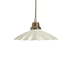PR Home Hængelampe Ester, offwhite, Ø 24 cm, jern stik