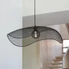 PR Home Hængelampe Vivi, Ø 79 cm, sort, metal