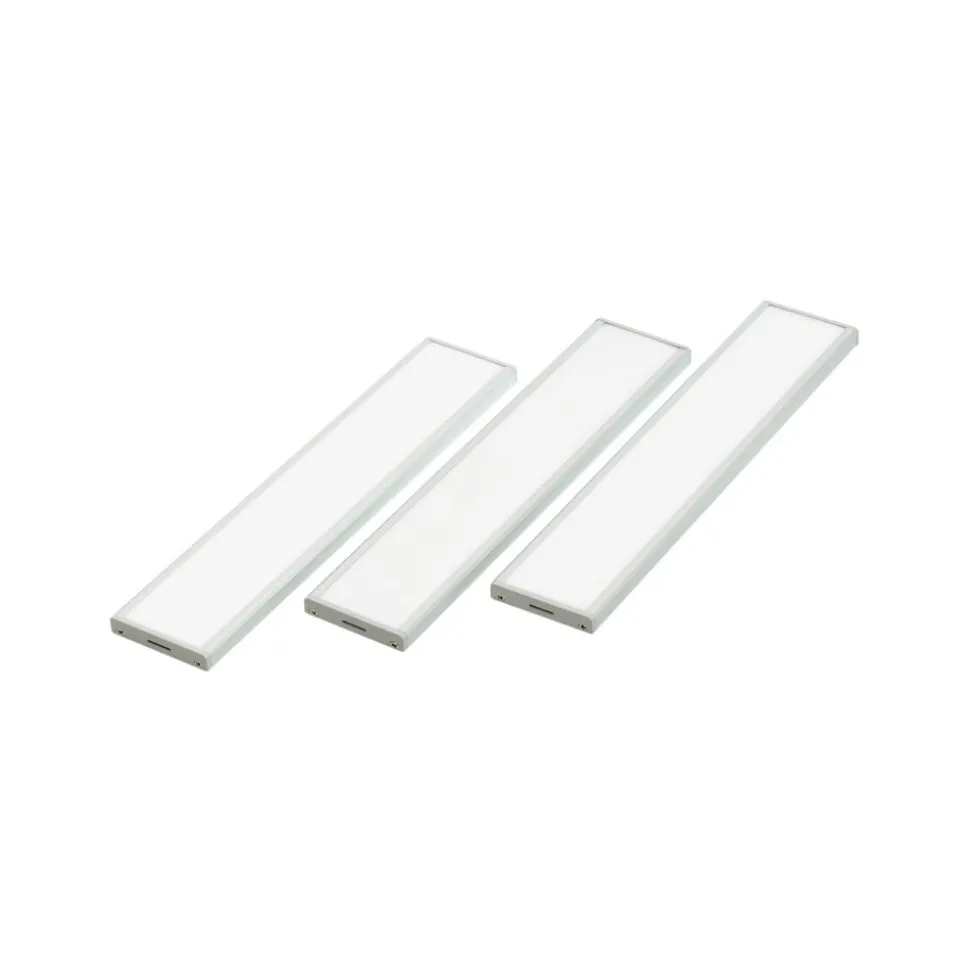 Prios Ashtonis LED-underskabsbelysning, sæt med 3, 20 cm