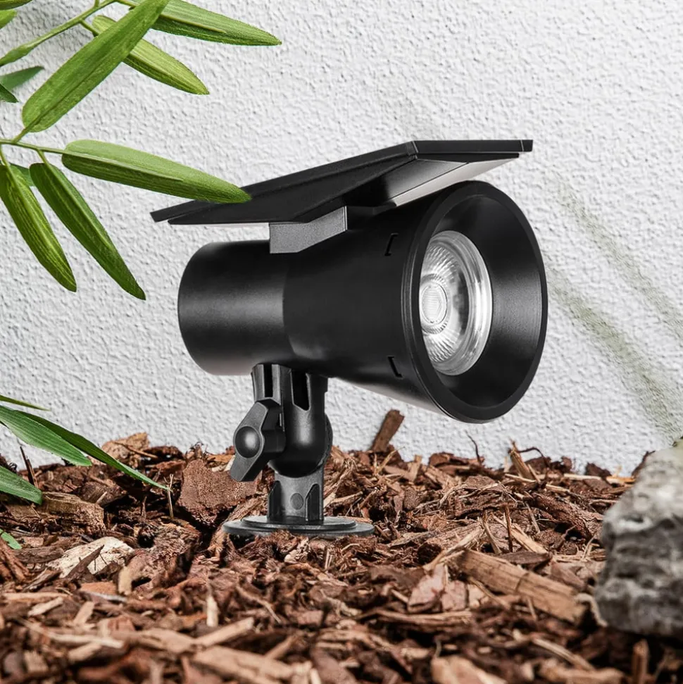 Prios Jostiras LED-solspotlight med jordspyd