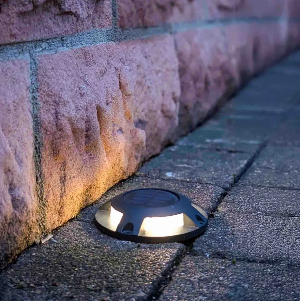 Prios LED gulv-spotlight med LED Selius, antracit, IP67