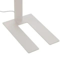 Prios LED-gulvlampe til kontor Taronis, hvid, 195 cm, dæmpbar