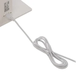 Prios LED-gulvlampe til kontor Taronis, hvid, 195 cm, dæmpbar