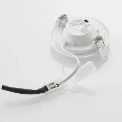 Prios LED-indbygningslampe Cadance, hvid, 12 cm, sæt med 10, CCT
