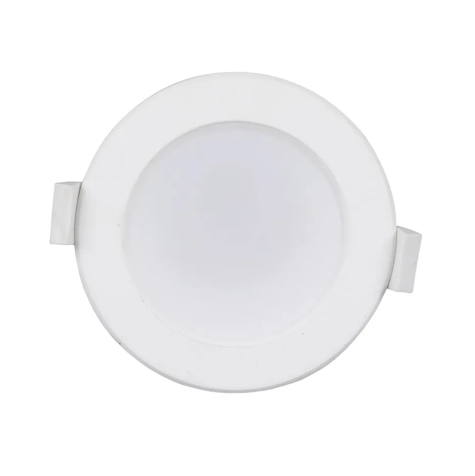 Prios LED-indbygningslampe Rida, 3 enheder, hvid, 23 cm, 30W, CCT, IP44