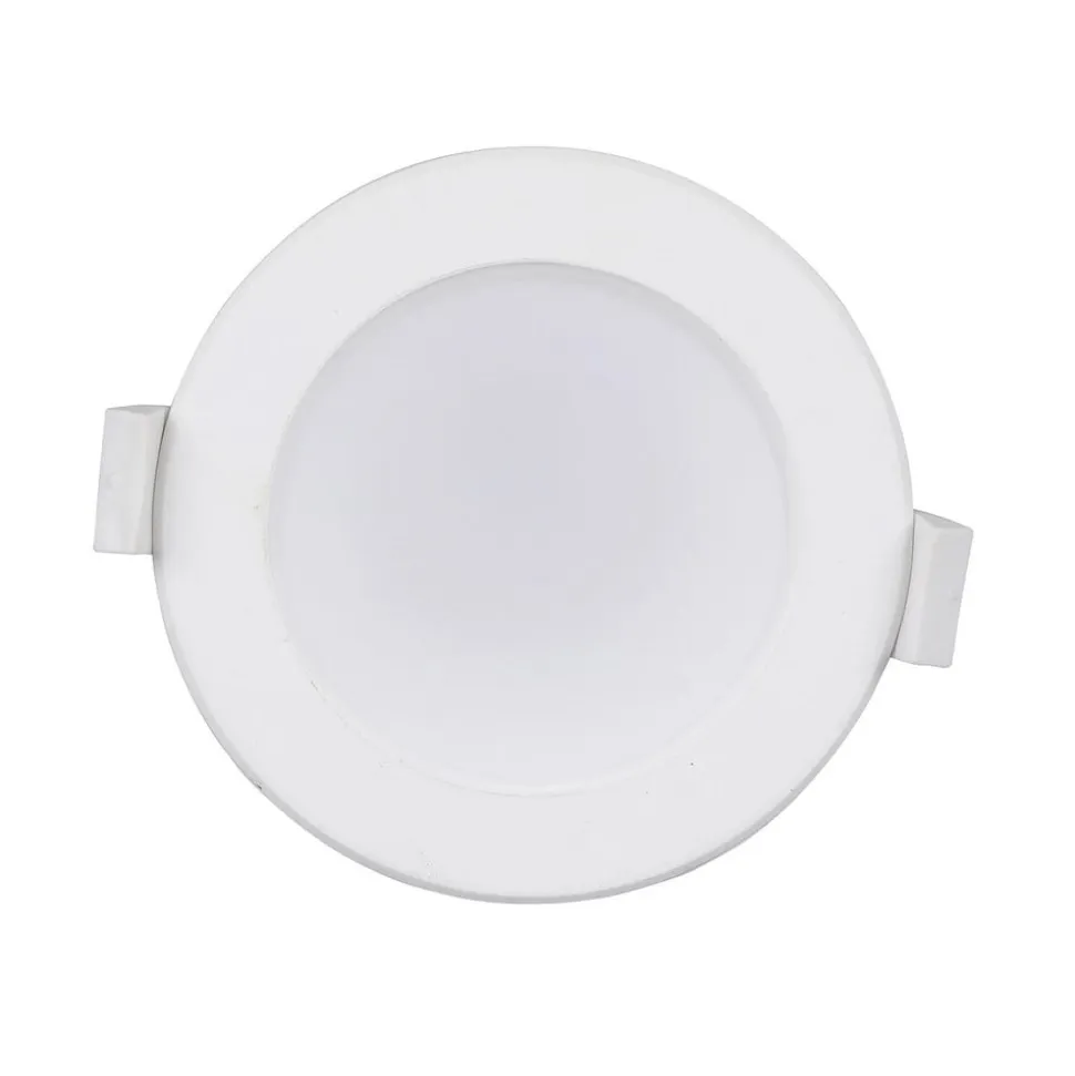 Prios LED-indbygningslampe Rida, 3 enheder, hvid, 23 cm, 30W, CCT, IP44