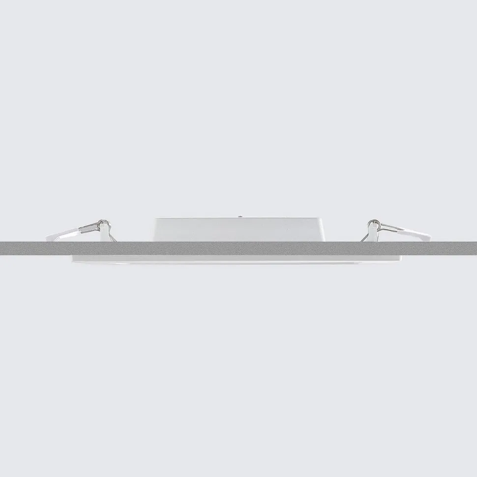 Prios LED-indbygningslampe Helina, hvid, 22 cm, 18 W, dæmpbar