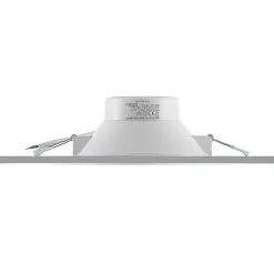 Prios LED-indbygningslampe Rida, 3 enheder, hvid, 23 cm, 25W, CCT, IP44