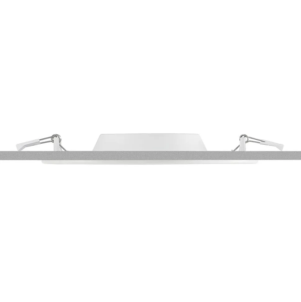 Prios LED-indbygningslampe Cadance, hvid, 22 cm, CCT, IP44