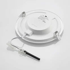 Prios LED-indbygningslampe Cadance, hvid, 24 cm, CCT, IP44