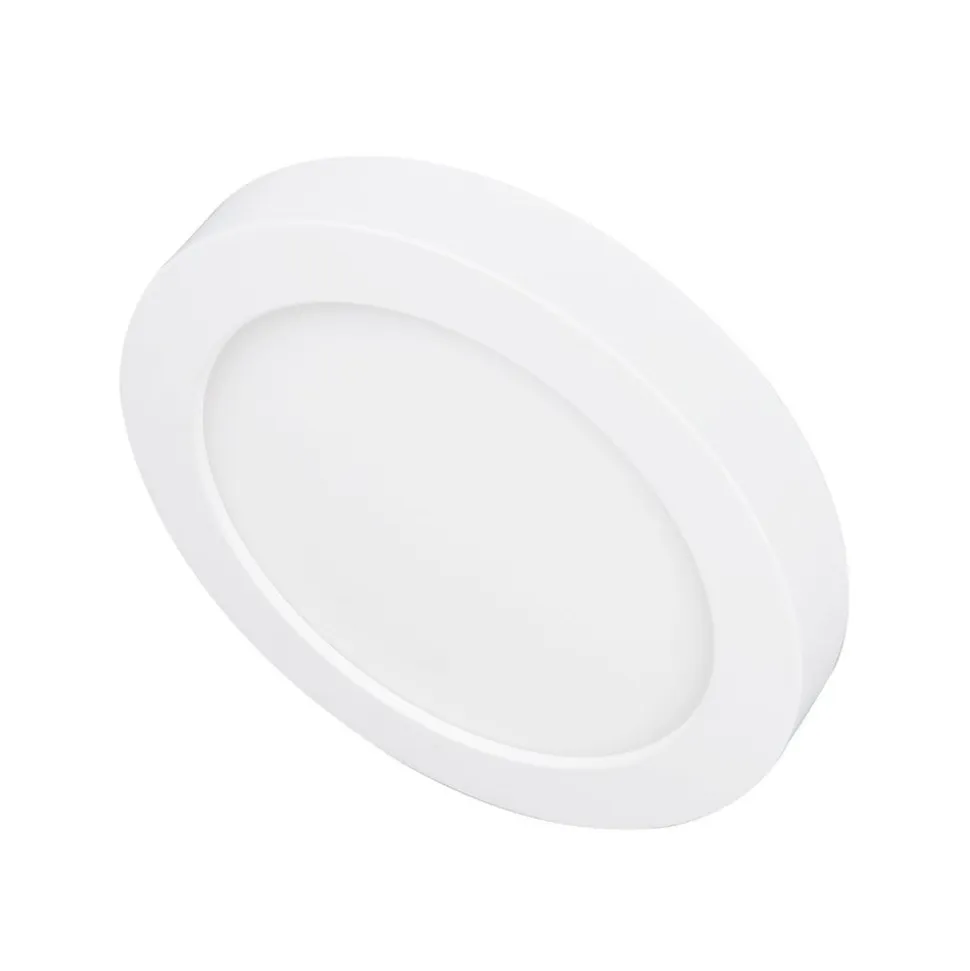 Prios LED-loftlampe Edwina, hvid, 23 cm, sæt med 10 stk