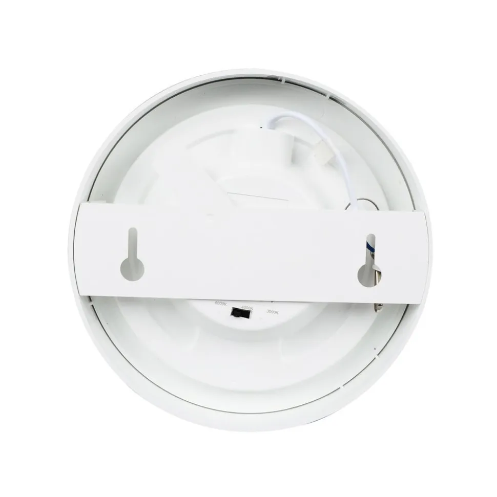 Prios LED-loftlampe Edwina, hvid, 23 cm, sæt med 10 stk