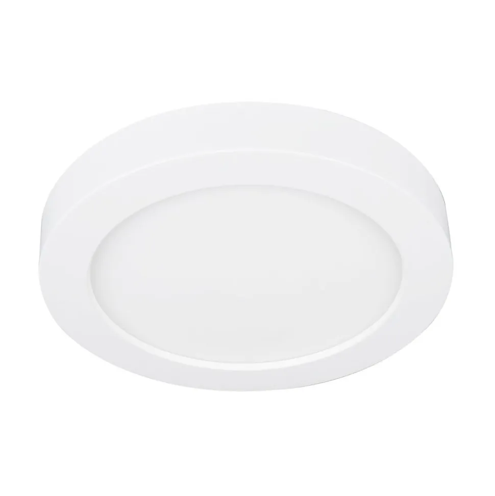 Prios LED-loftlampe Edwina, hvid, 18 cm, sæt med 3 stk