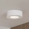 Prios LED-loftlampe Edwina, hvid, 12 cm, CCT, IP44