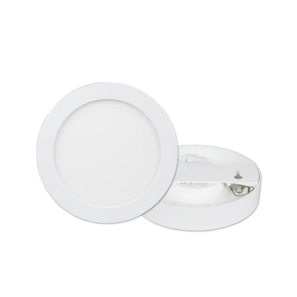 Prios LED-loftlampe Edwina, hvid, 23 cm, sæt med 3 stk