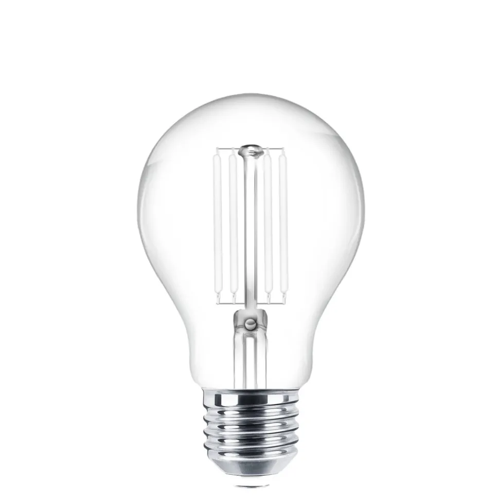 Prios LED-pære E27 hvid glødetråd klar 7 W 2.700 K