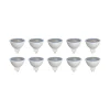 Prios LED-reflektor GU5.3 7.5W 621lm 36° hvid 830 sæt med 10 stk