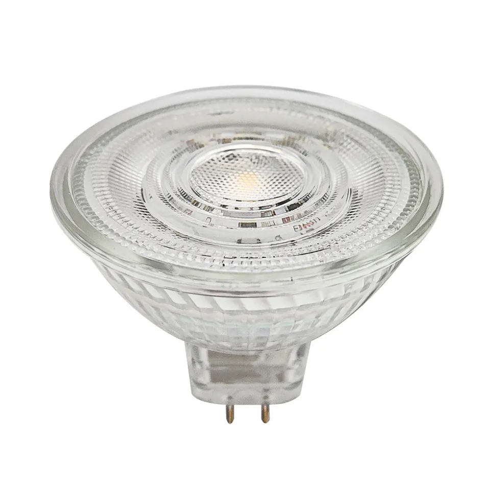 Prios LED-reflektorpære GU5.3 4,3W 345lm 36° klar 827