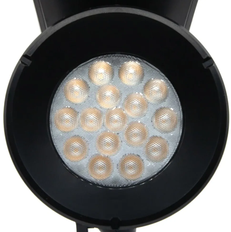 Prios LED-solspot Birko, højde 56 cm, sort, jordspyd