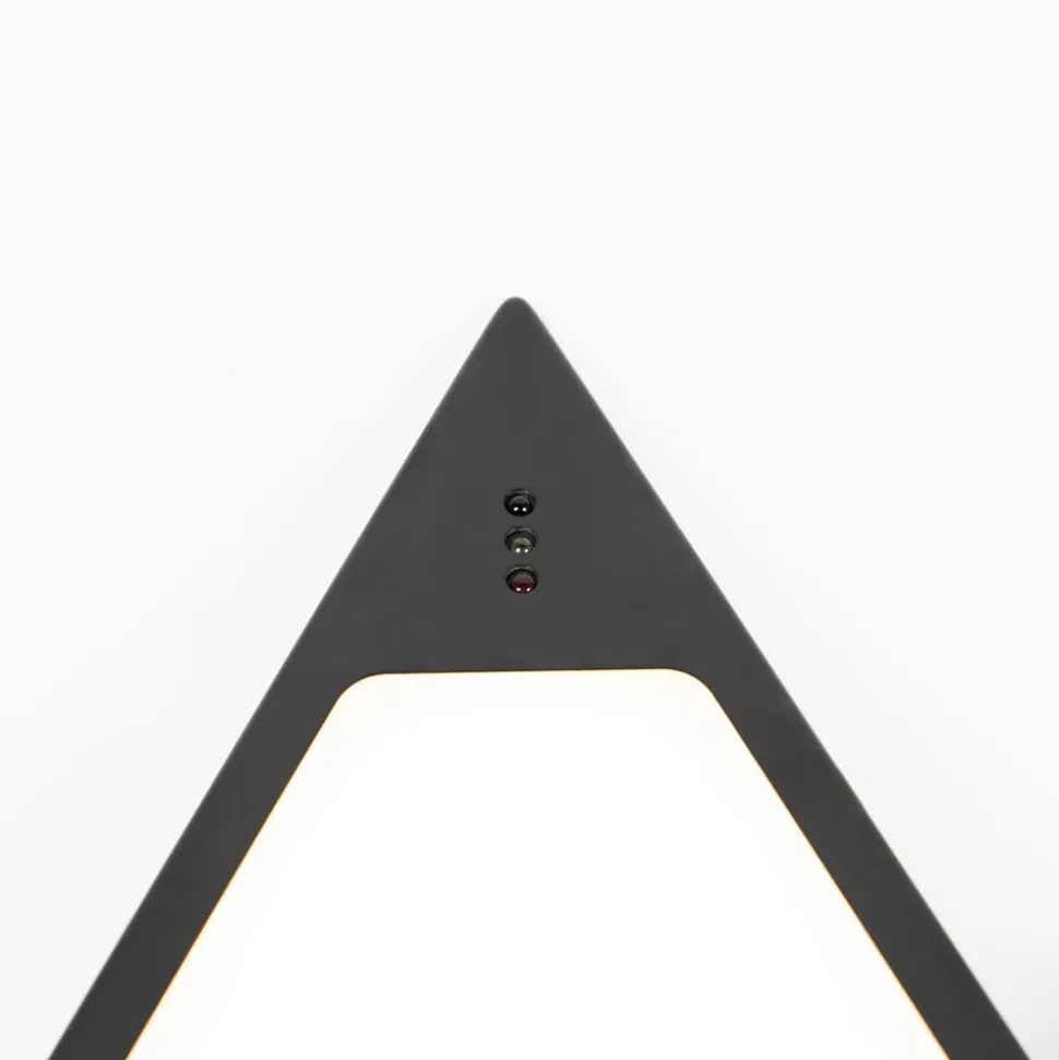 Prios Odia LED-underskabsbelysning, sort, 3 stk