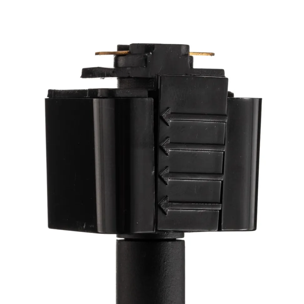 Prios skinnespot Jorell, sort, 1 lyskilde, GU10, metal