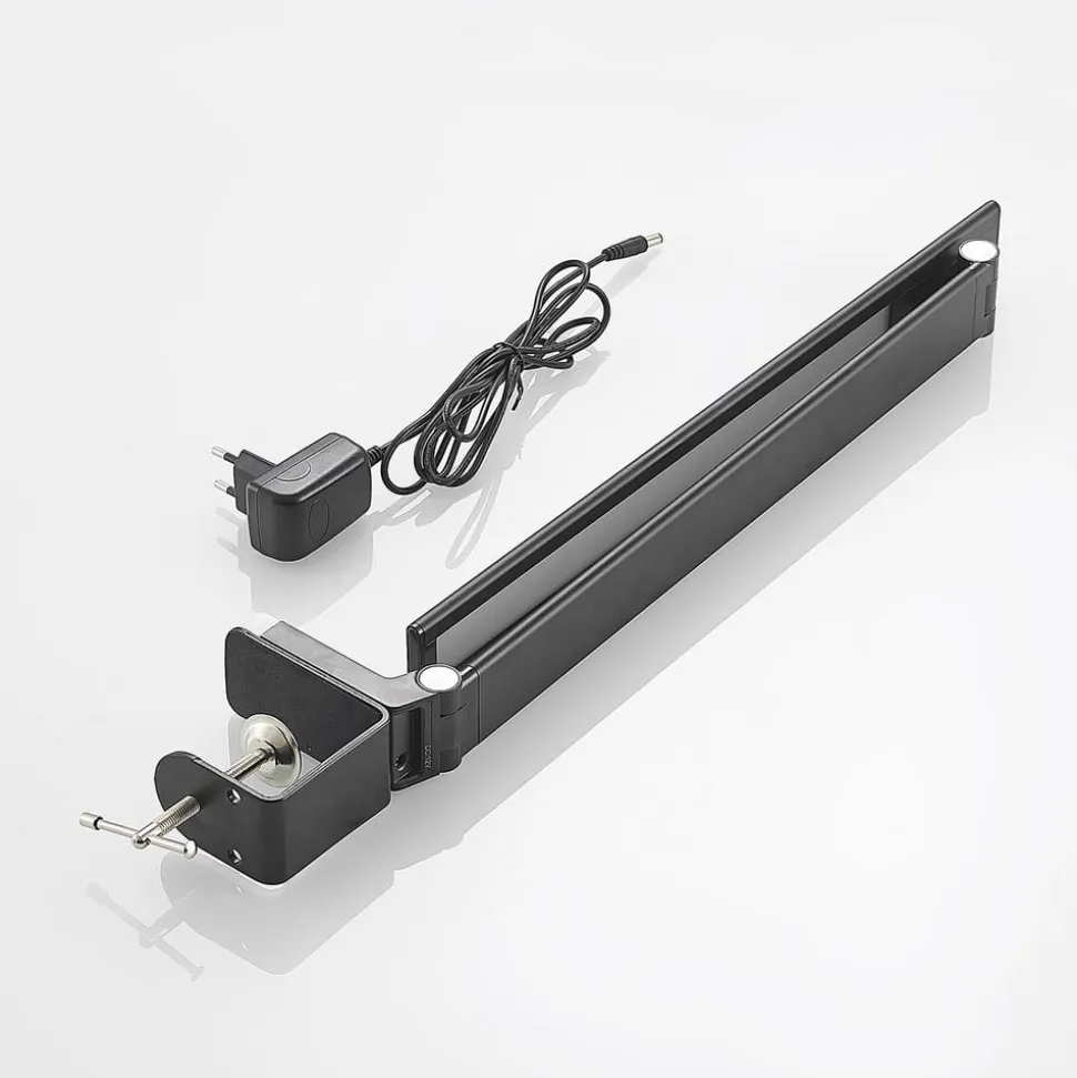 Prios Tamarin LED-bordlampe, kan dæmpes, sort