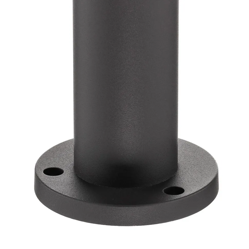 Prios Tulimar sokkellampe, 45 cm, antracit, 2 lyskilder, aluminium
