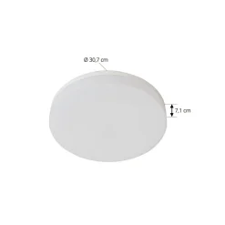 Prios Wynion LED-loftslampe CCT DIP-kontakt 30 cm