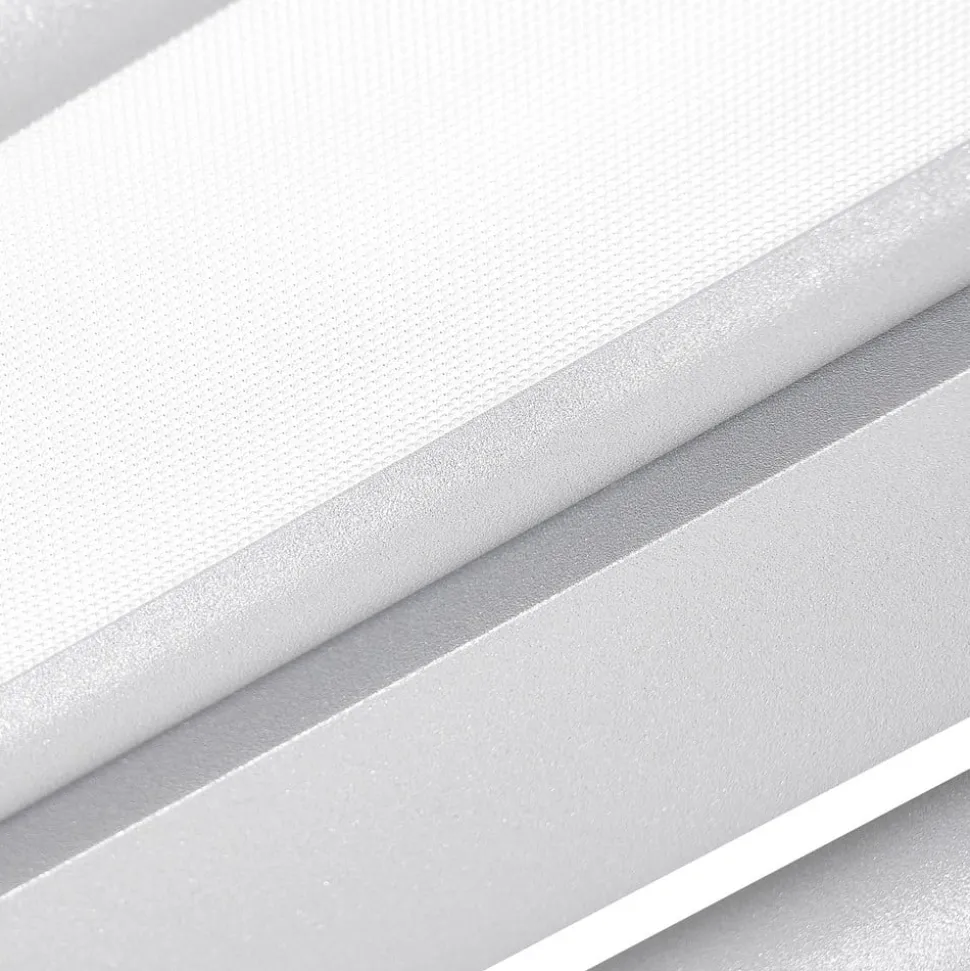 Prios Yuela LED-loftlampe, DALI, 120 cm, hvid