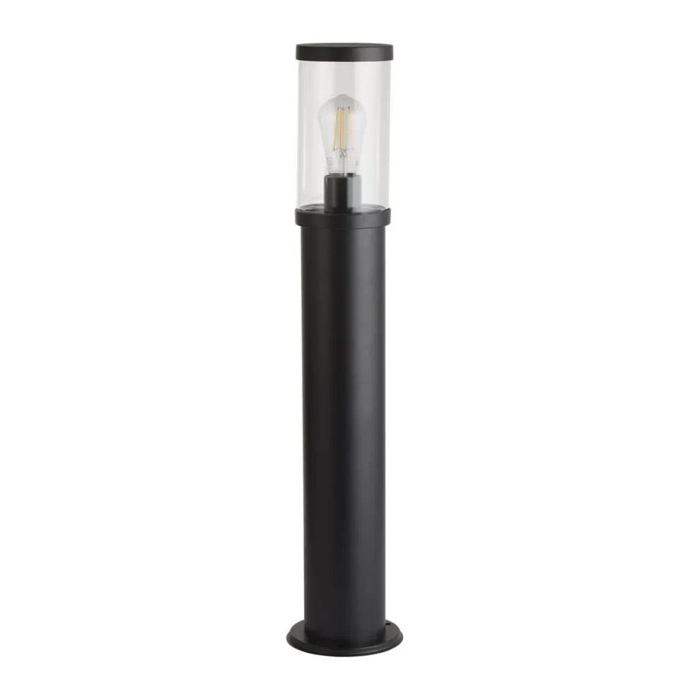Pullert, IP44, sort, højde 73 cm, metal