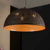 Punchray metalpendel, enkelt lys