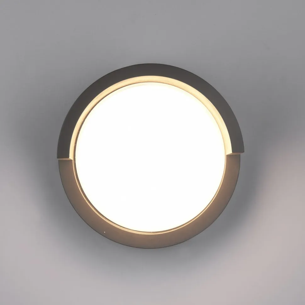 Puno udendørs LED-væglampe, IP54, rund