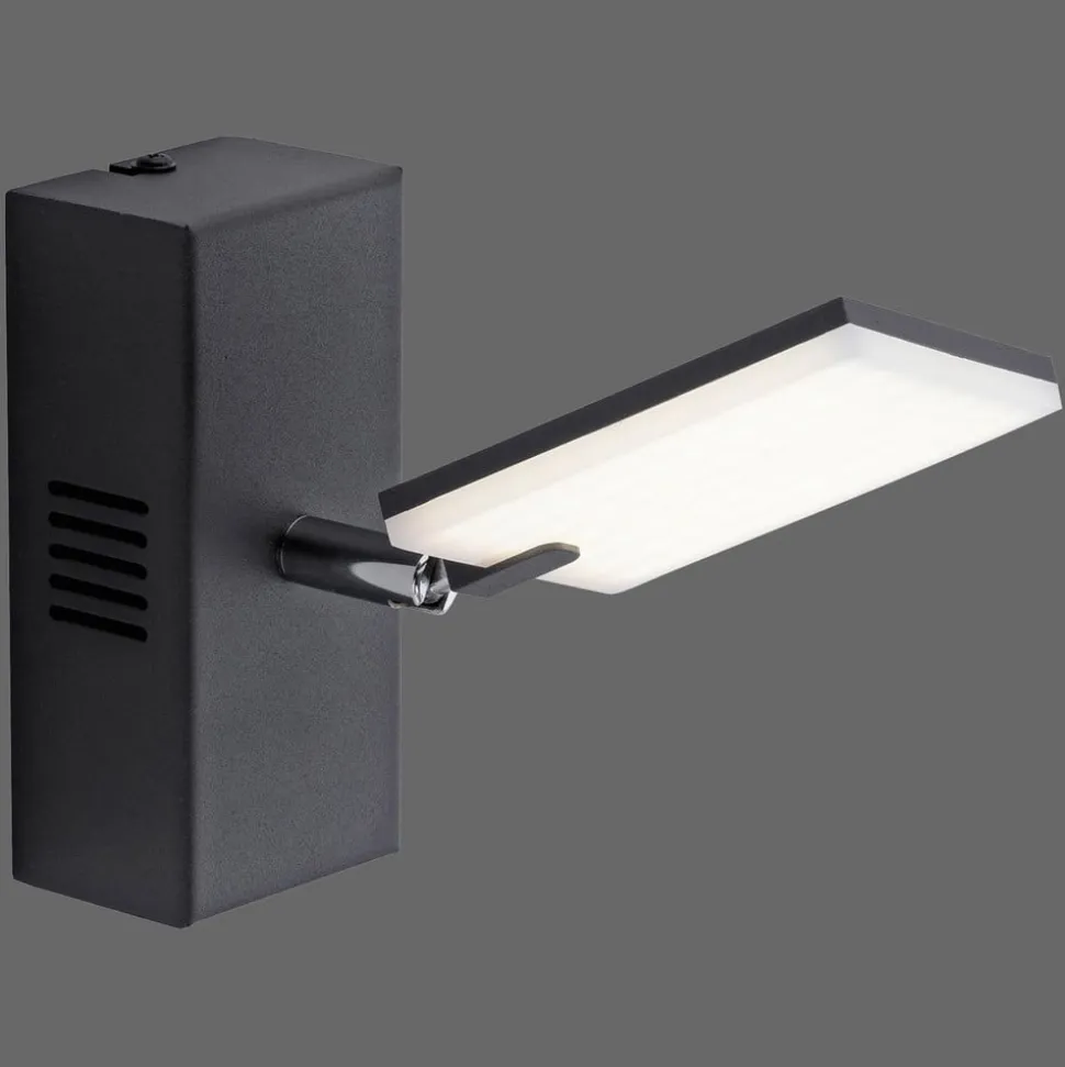 PURE Mira LED-væglampe med fjernbetjening CCT sort