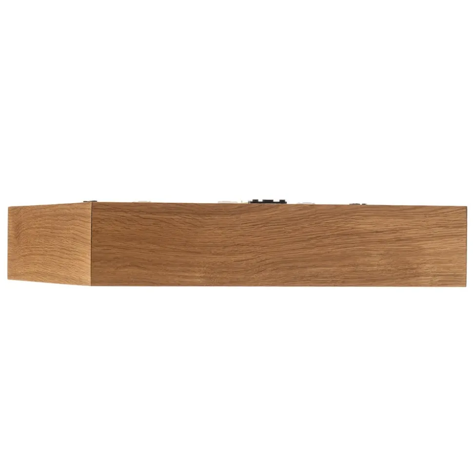 Quatro DR loftlampe med træramme, 38,5 cm